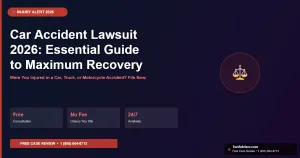 Car Accident Injury Recovery: 2026 Lawsuit and Settlement Guide